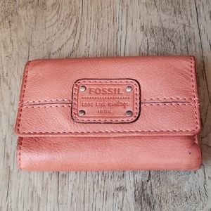 Beautiful Fossil Wallet Leather